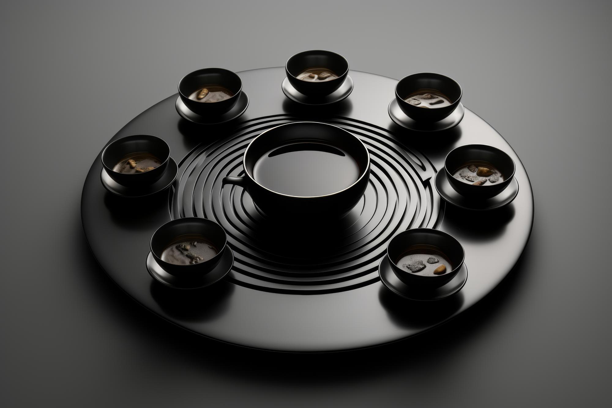 Subscription plan visual with circular motif